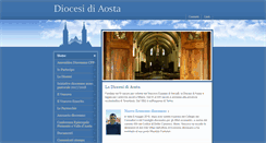 Desktop Screenshot of diocesiaosta.it